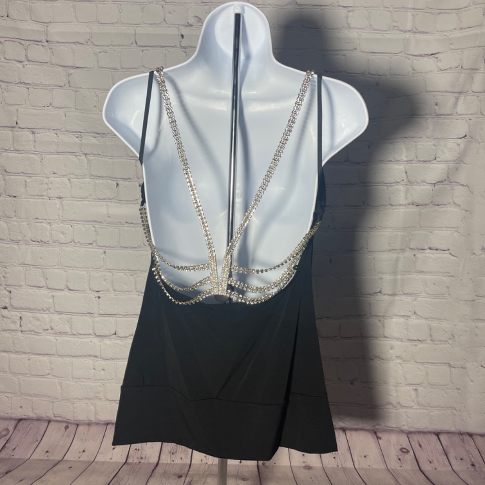 Cache Rhinestone Evening Top - image 3